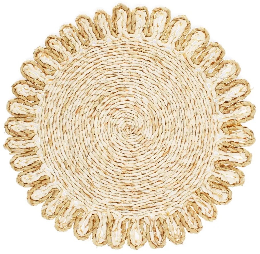 Suport pentru farfurii din coajă de porumb ø 38 cm Corn Husk – Rex London