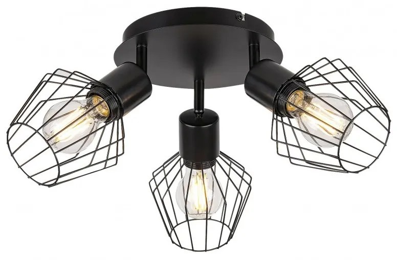Plafoniera metal stil industrial Belano 3L