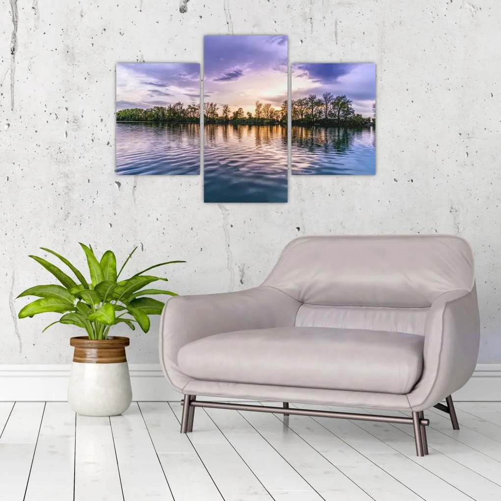 Tablou cu lac (90x60 cm)