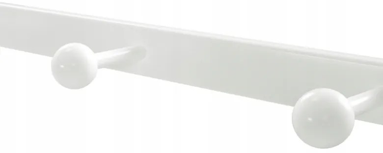 Cuier de perete TAYLOR SONOMA 60x30cm, alb
