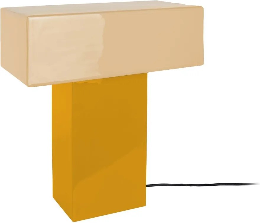 Veioză galbenă (înălțime 35 cm) Grato Recto – Leitmotiv