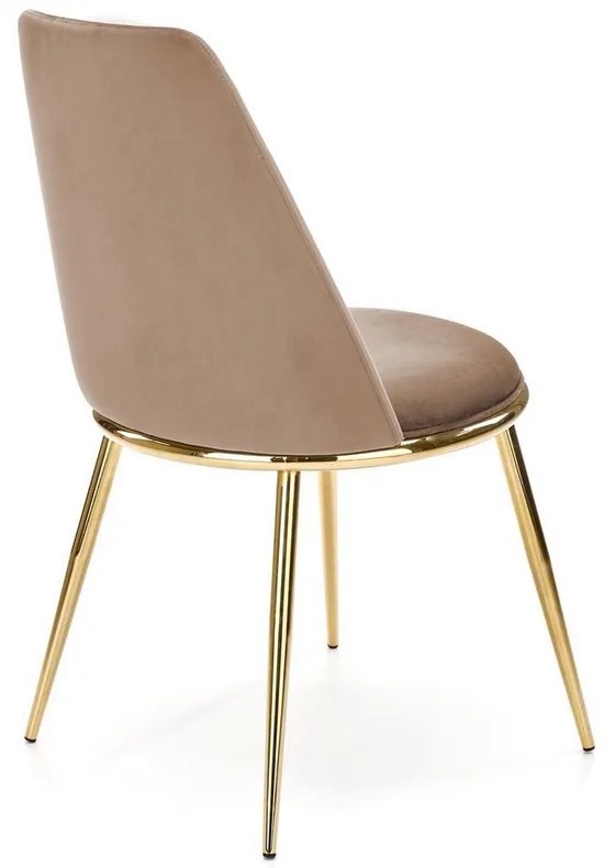 Scaun de bucaterie Louis, bej
