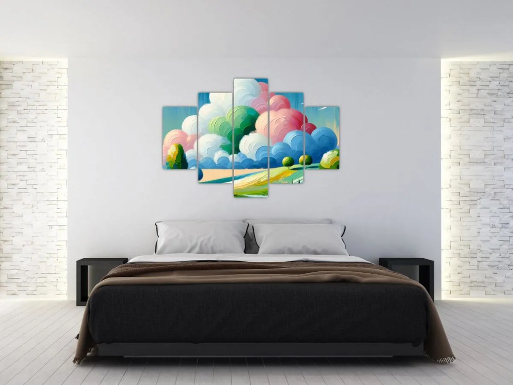 Tablou - Peisaj cu nor (150x105 cm)
