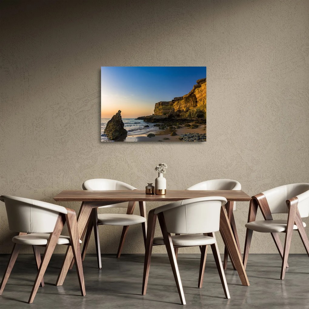 Tablou pe sticlă - recif de mare (70x50 cm)