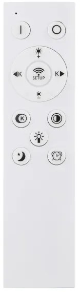 Plafonieră LED Globo GALLEGOS 48487-36, 36W/230V, 2700–6000K, dimabilă, Ø38 cm, + telecomandă