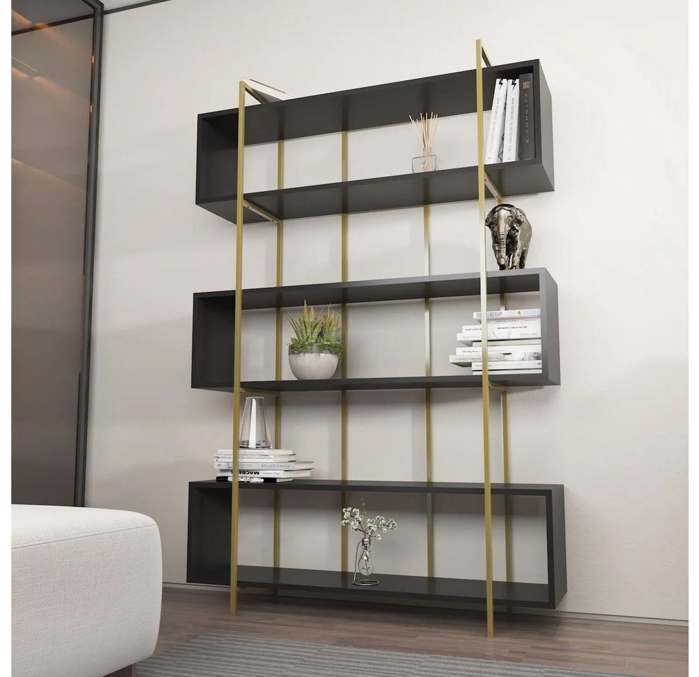 Raft Brutus (antracit + auriu) . 1101439