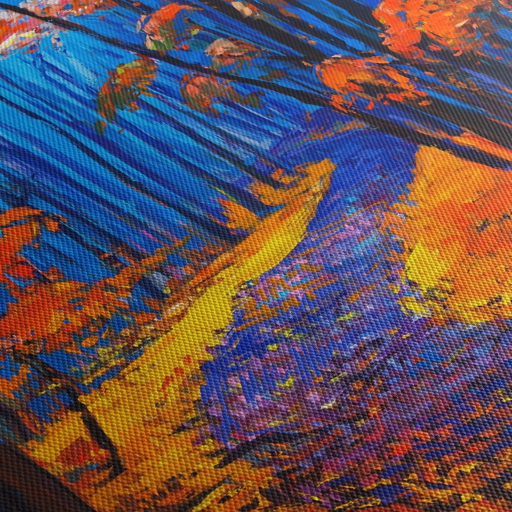 Tablou - Pădurea toamna (150x105 cm)