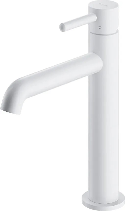 Baterie lavoar monocomanda Omnires Y finisaj alb mat