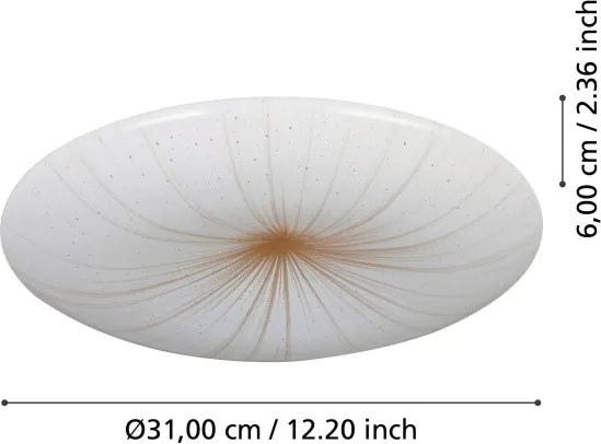 Plafonieră LED NIEVES LED/10W/230V Eglo 900498