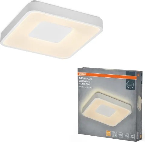 Osram - Plafonier LED dimerizabil ORBIS PIANA LED/24W/230V 38x38 cm alb