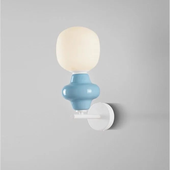 Aplica de perete din ceramica design modern CHIC albastru