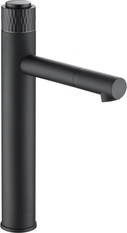 Mexen Diamond baterie de lavoar înaltă, neagră - 71510-70