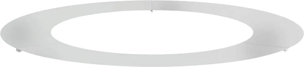 vidaXL potrivit pentru inel de copac plat Argintiu Ø60 / 90 cm