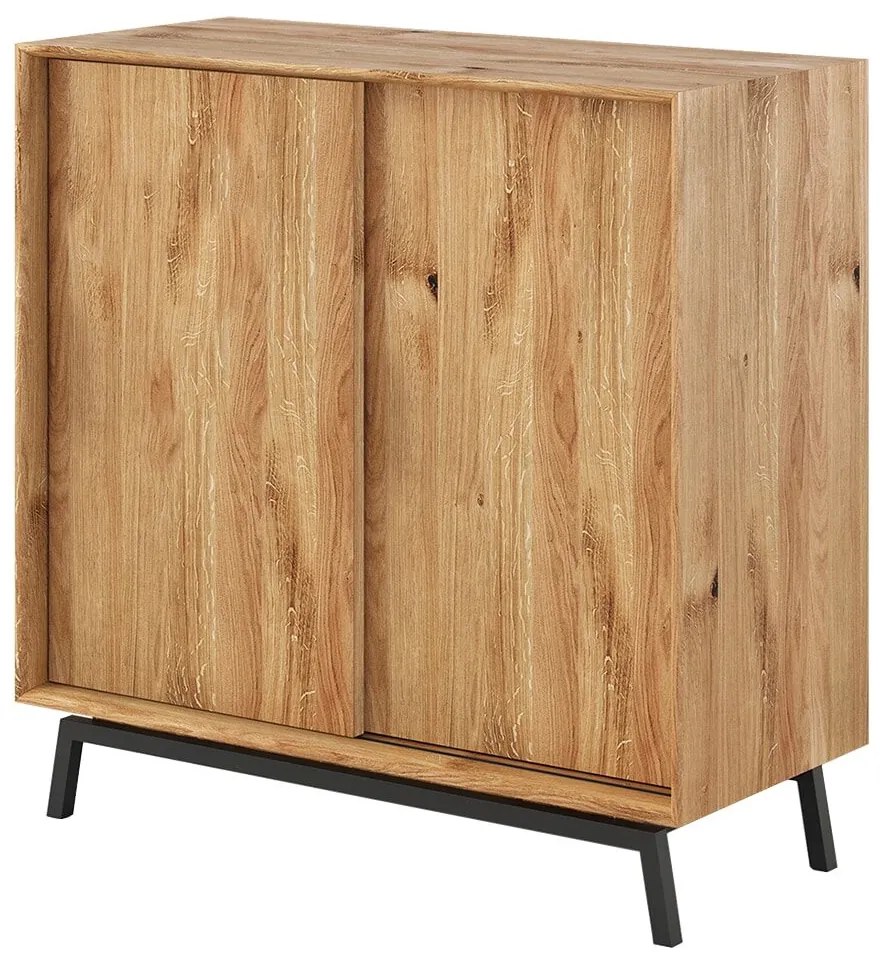 Comodă Bar Madison, Stejar Masiv, 101x45x101cm