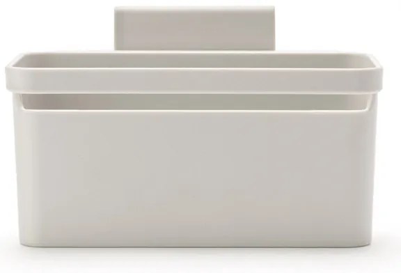 Organizator pentru chiuveta Brabantia SinkSide 1003311, Fixare pe peretele chiuvetei, Fund perforat, Gri deschis