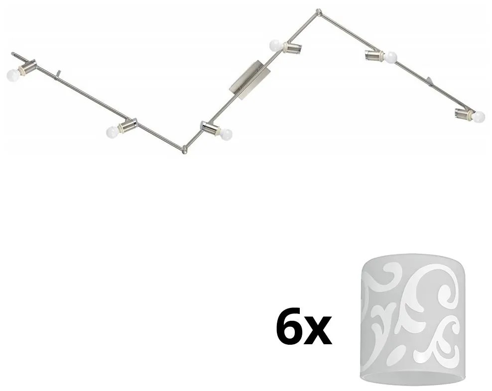 Spot LED Eglo MY CHOICE 6xE14/4W/230V crom/alb