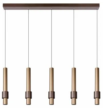 Lustră LED dimabilă pe cablu Lucide 24402/30/96 MARGARY 5xLED/4,2W/230V alamă