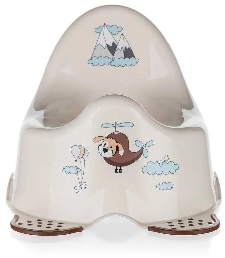 Oală de noapte pentru copii Banquet 4kids Dog, 38x 27 x 23,5 cm