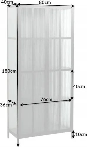 Raft elegant design modern Dura Steel 180cm