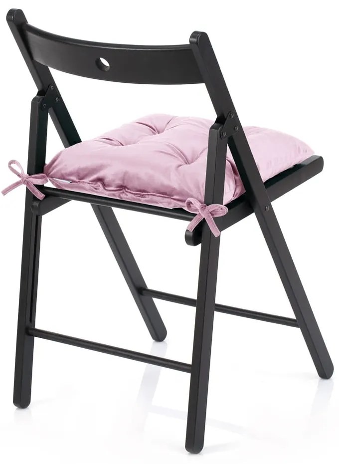 Pernă de scaun din catifea 40x40 cm Aleksa – Restilo