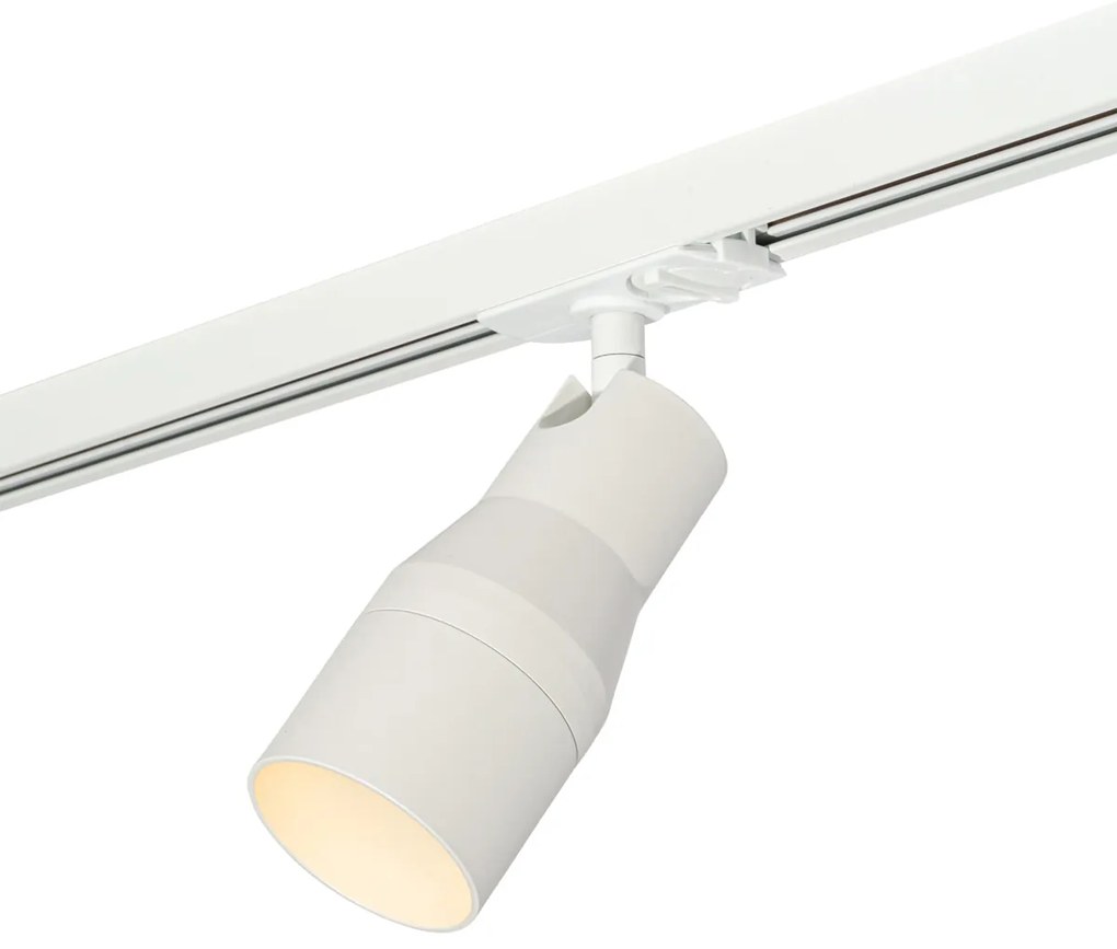 Spotlight modern alb pentru sistem de șine monofazat - Iconic Kohua