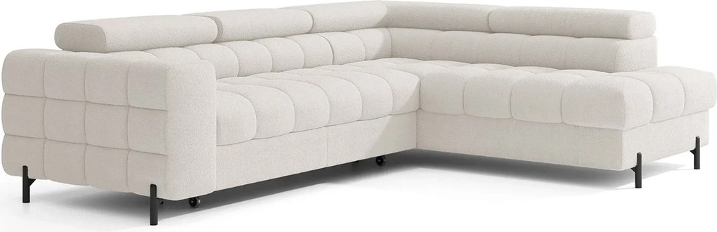 Colțar lemn masiv Ferry Extensibil Material Amore 01, 276 × 72 × 200 cm