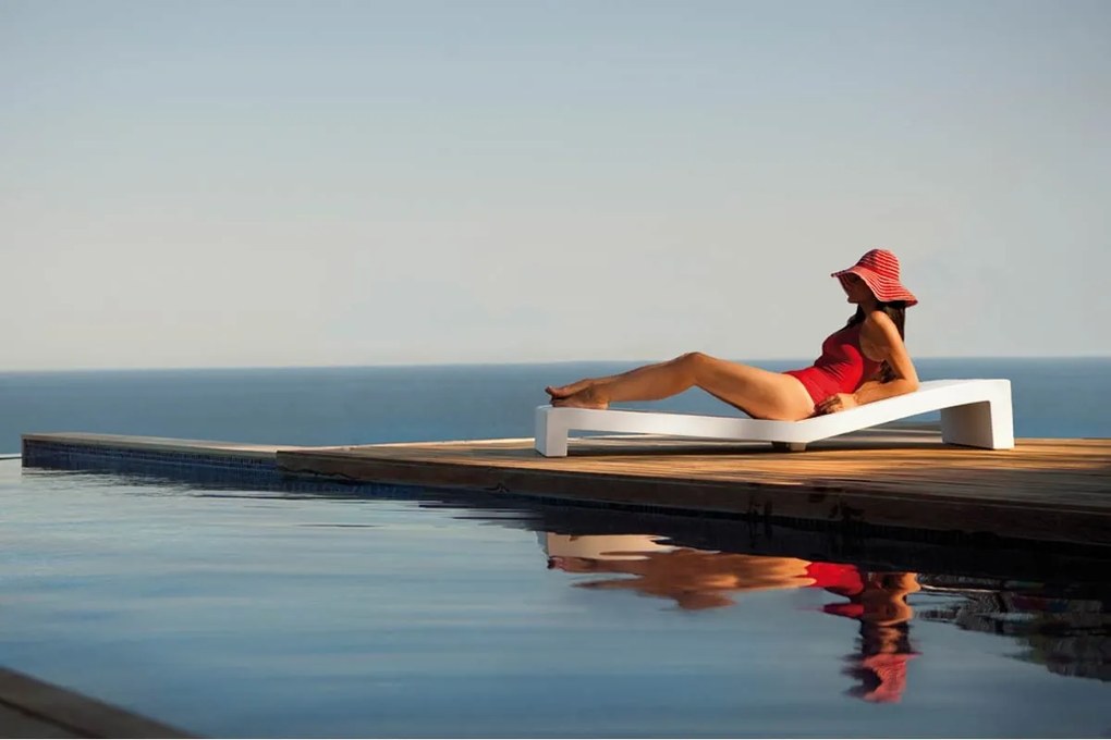 Sezlong plaja design modern premium JUT SUN CHAISE 44404 Vondom