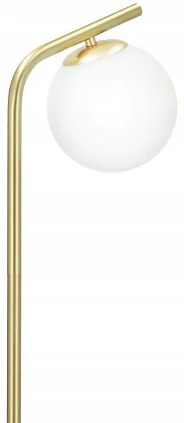 Lampă de podea 1xG9/40W/230V auriu/alb
