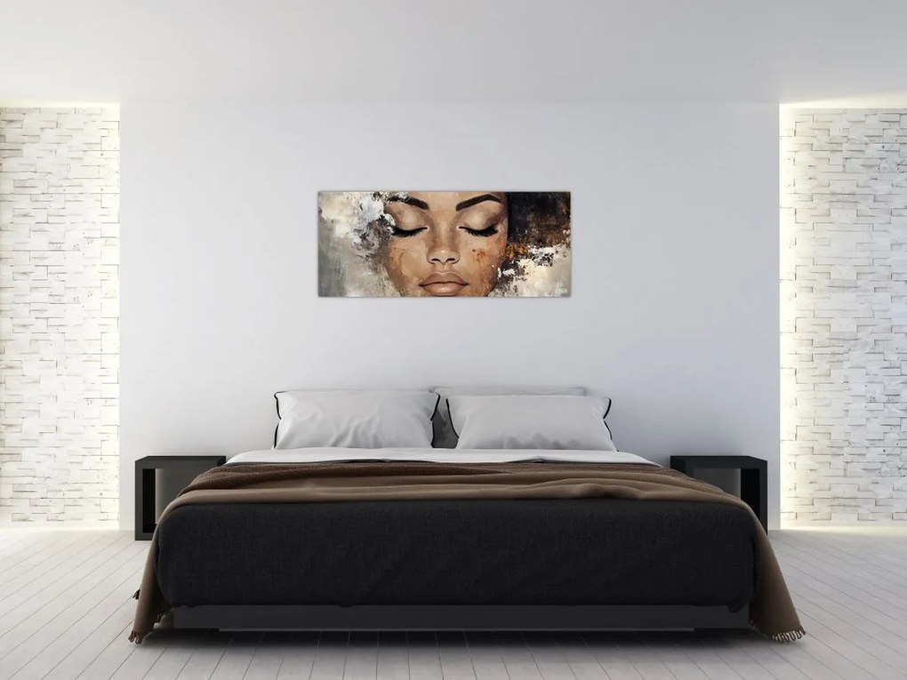 Tablou - Portret de femeie (120x50 cm)