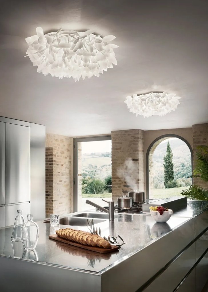 Plafoniera/ Aplica de perete design unicat realizat manual Veli Frunze M, 54cm