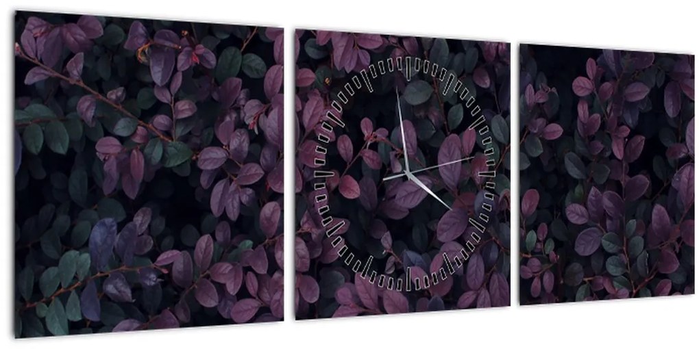 Tabou - Frunze roșu închis (cu ceas) (90x30 cm)