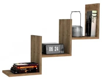 Etajeră de perete MIST 60x90 cm maro