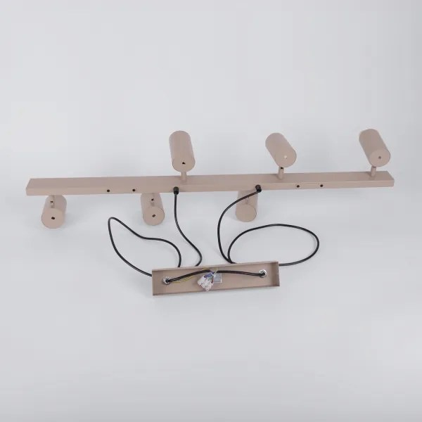 Brilagi - Lustru LED RGBW reglabil pe cablu SELE 6xGU10/6,5W/230V bej