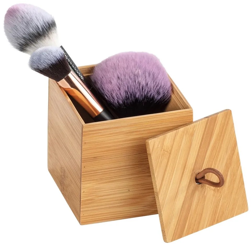 Organizatoare de baie în culoare naturală 3 buc. din bambus Terra – Wenko