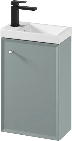 Cersanit S801-570 - Dulap suspendat de baie cu lavoar MILLE, 40 x 22 cm, mentă