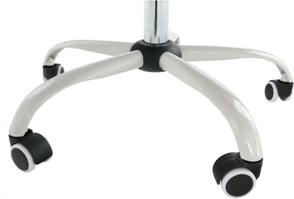 Scaun birou cu tetieră, verde/alb, BENNO UT-C568X NEW