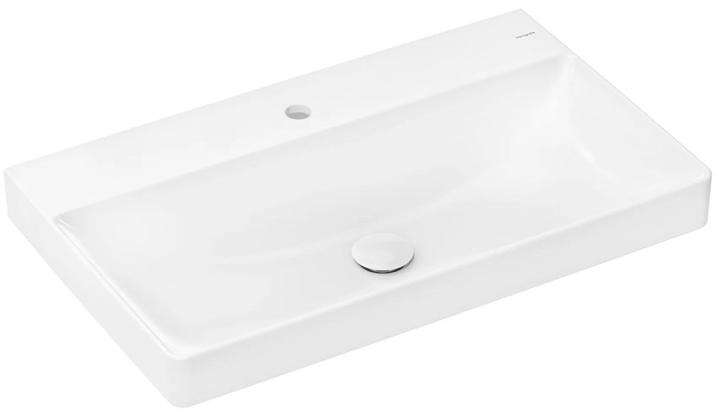 Hansgrohe Xelu Q lavoar 80x48 cm dreptunghiular clasică-mobilier alb 61020450