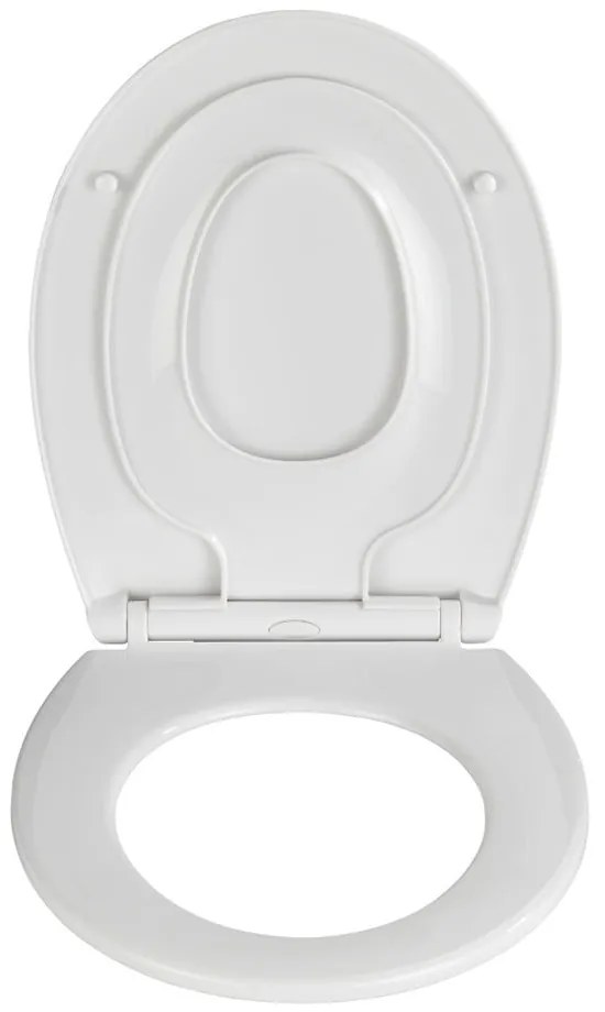 Capac WC 2 în 1 Wenko Syros, 44, x 37,5 cm