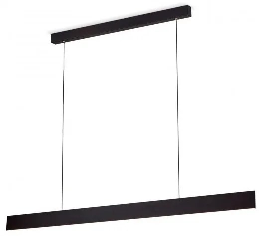 Lustra LED suspendata moderna Up & Down GIDEON negru