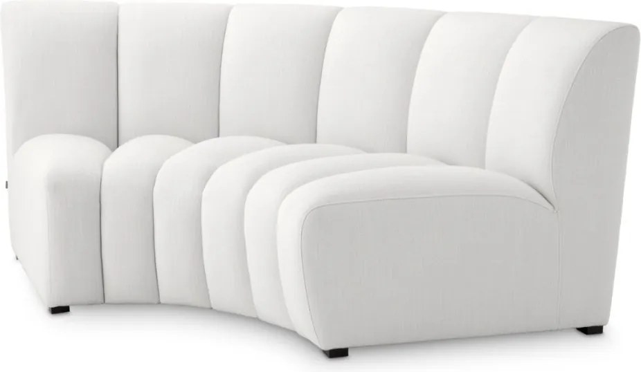 Modul canapea design LUX Lando corner, Avalon white