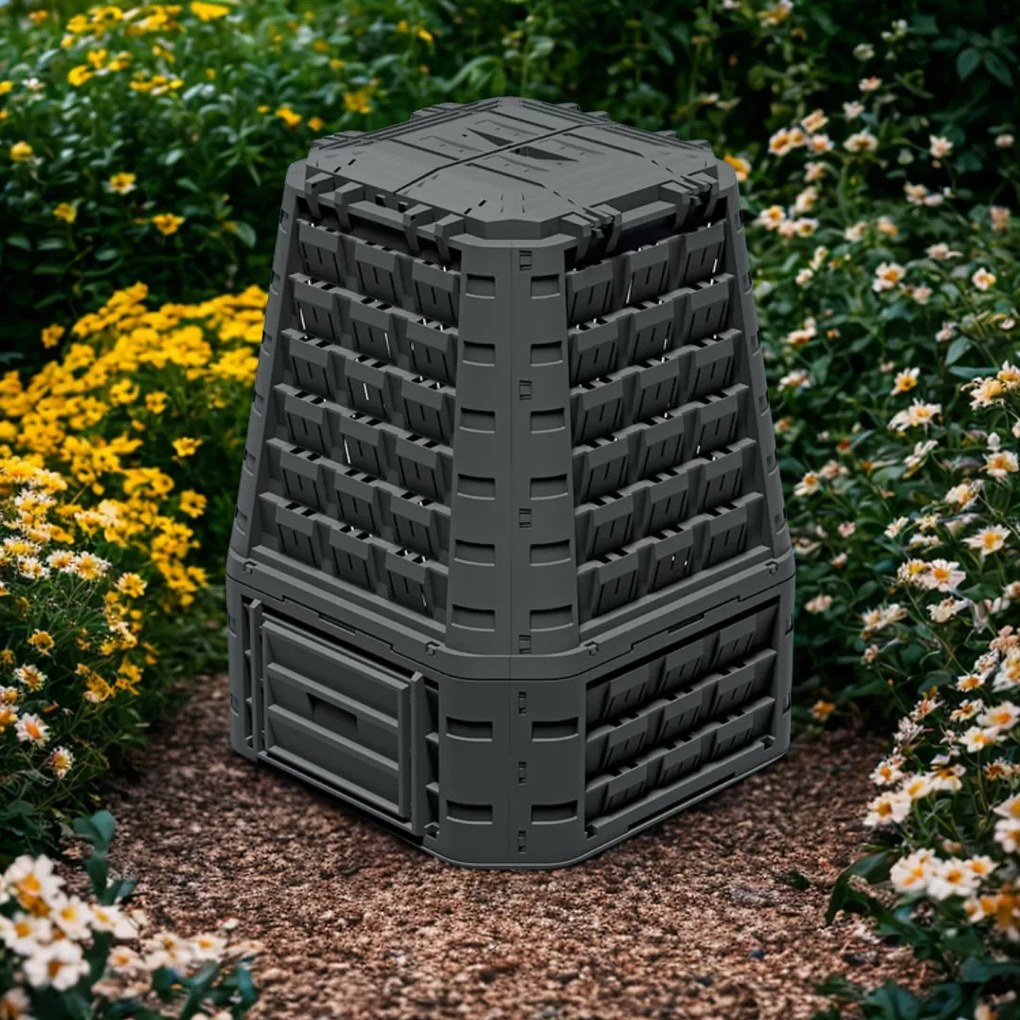 Prosperplast Compostor EVOGREEN VARIO, 750 l, negru