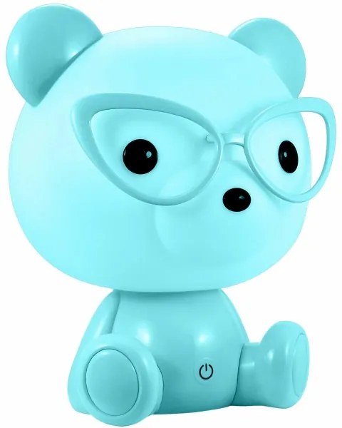 LED Veioza de noapte copii LED/2,5W myš albastru