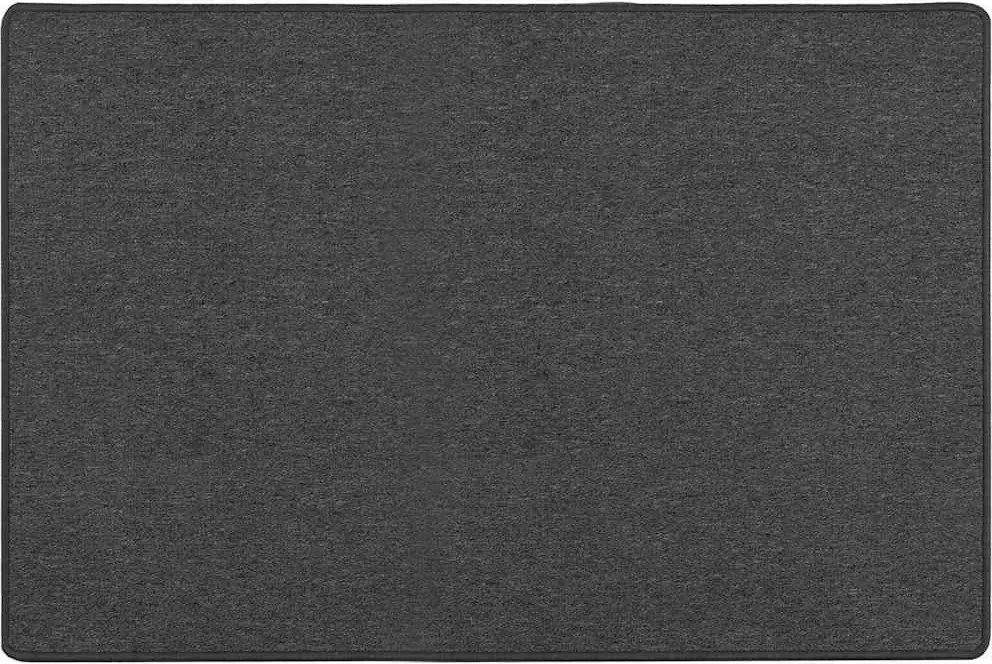 vidaXL Runner din covor Gri închis 100 x 150 cm 100% polipropilenă