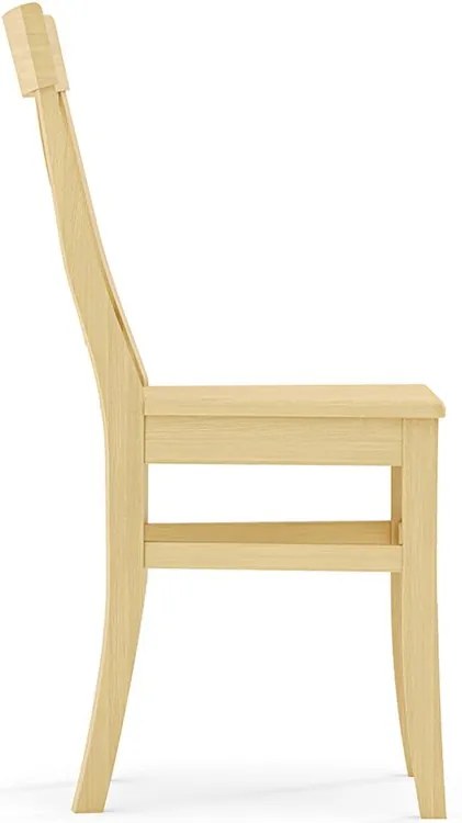 Scaun lemn masiv Henry din, 45 × 51 × 92,5 cm