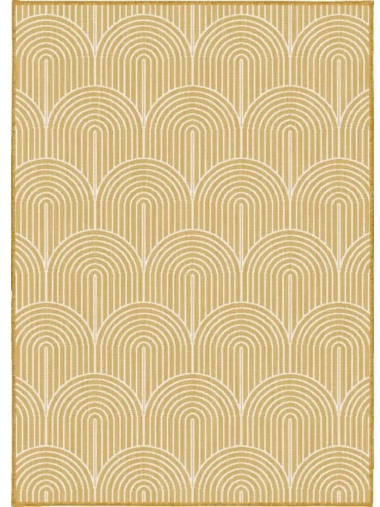 Covor de exterior galben ocru 240x330 cm Pangli Ochre – Hanse Home