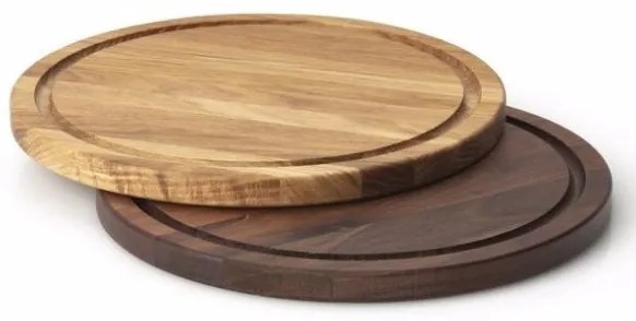 Platou pentru servit fripturi d. 28 cm nuc Continenta C4205