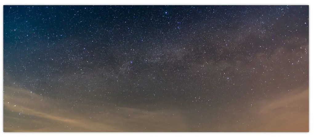 Tablou cu cerul nocturn (120x50 cm)