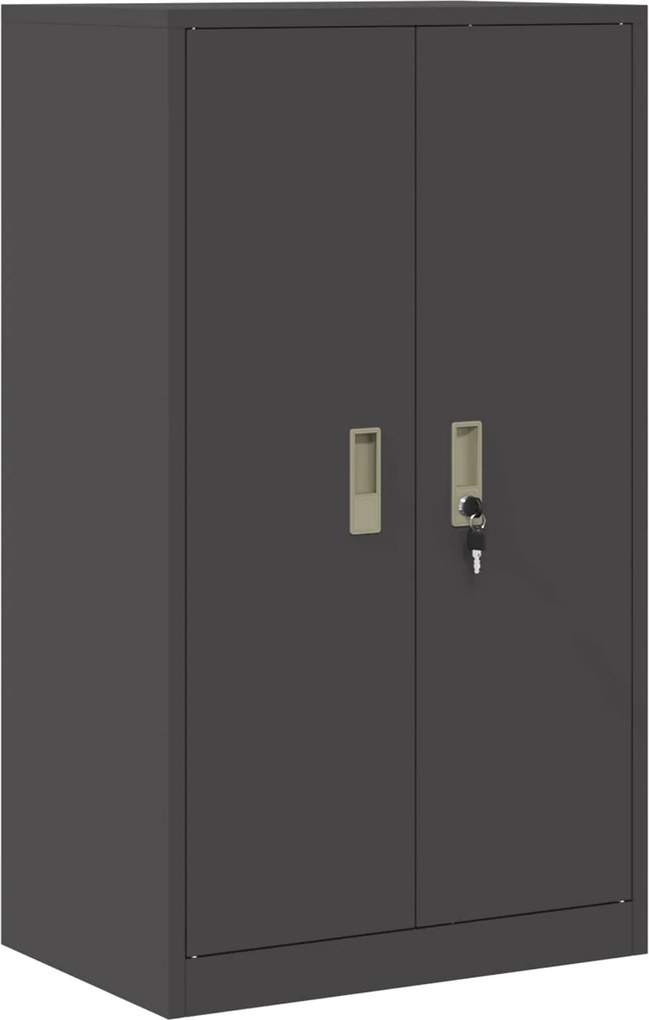 vidaXL Dulap de depozitare Negru 60 x 40 x 105 cm Oțel