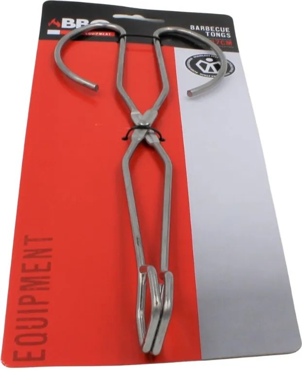 Clește tip foarfecă pentru grătar, 27 cm, inox, design ergonomic, BBQ, rezistent la temperaturi ridicate