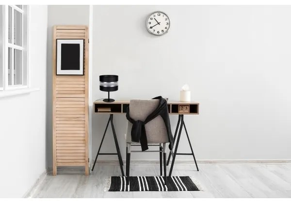 Lampă de masă CORAL 1xE27/60W/230V neagră